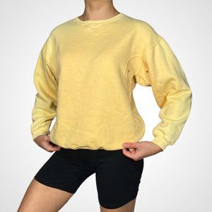 Vintage Boundary Waters Pastel Yellow Crewneck